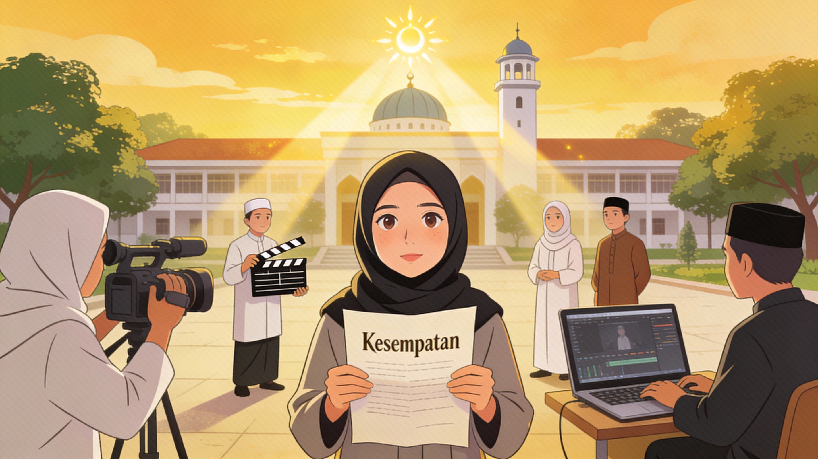 CAHAYA DARI PESANTREN: ‘KESEMPATAN’ YANG MENGGETARKAN BATIN 