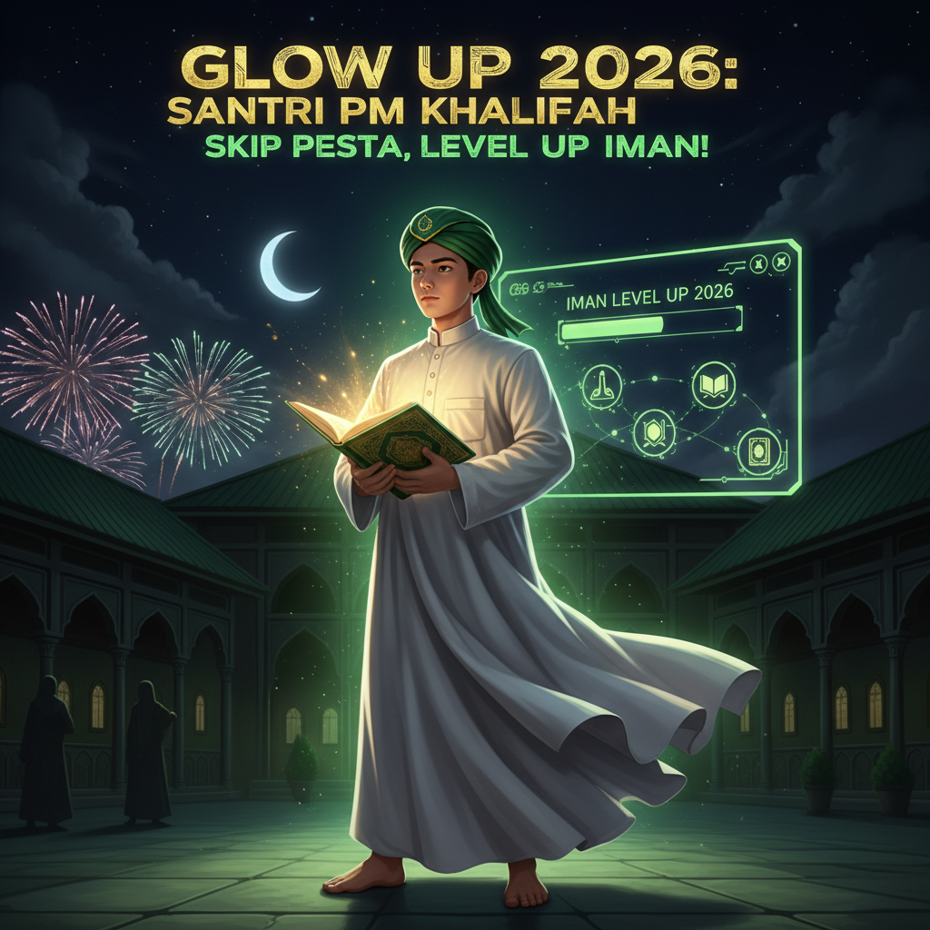 Glow Up 2026: Santri Khalifah Skip Pesta, Level Up Iman!