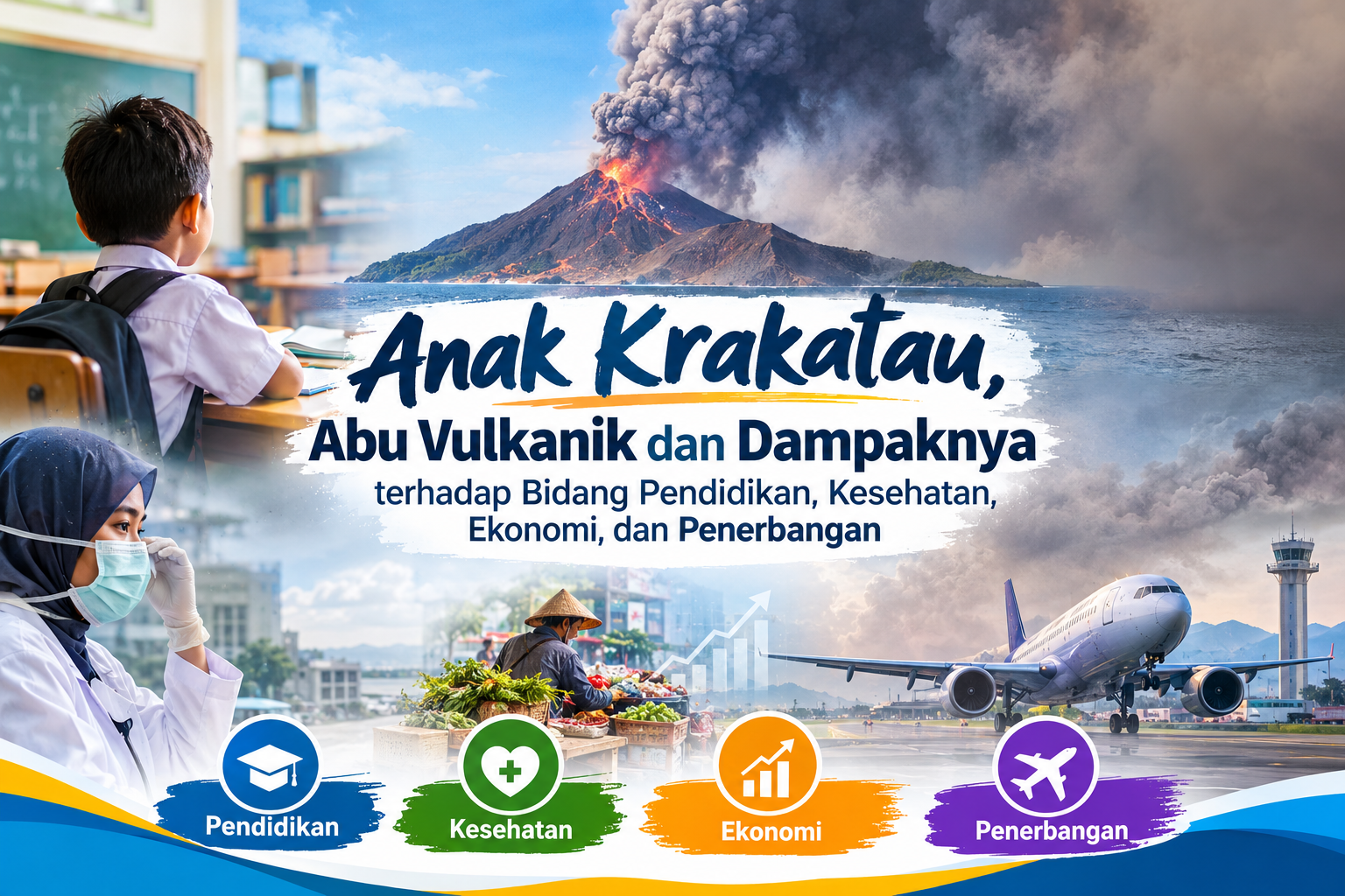Anak Krakatau, Abu Vulkanik, dan Manusia: Ketika Fenomena Alam Menjadi Fenomena Sosial
